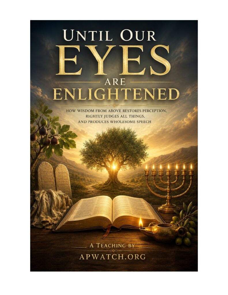 Until Our Eyes Are Enlightened